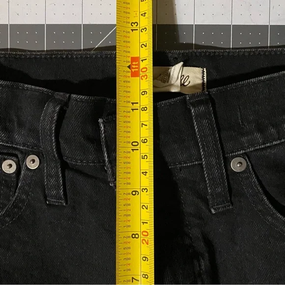Madewell The Perfect Vintage Flare Jean Black 28 - Picture 7 of 8